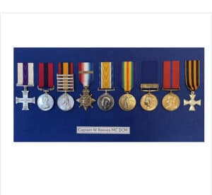 Capt W Reeves - medal set